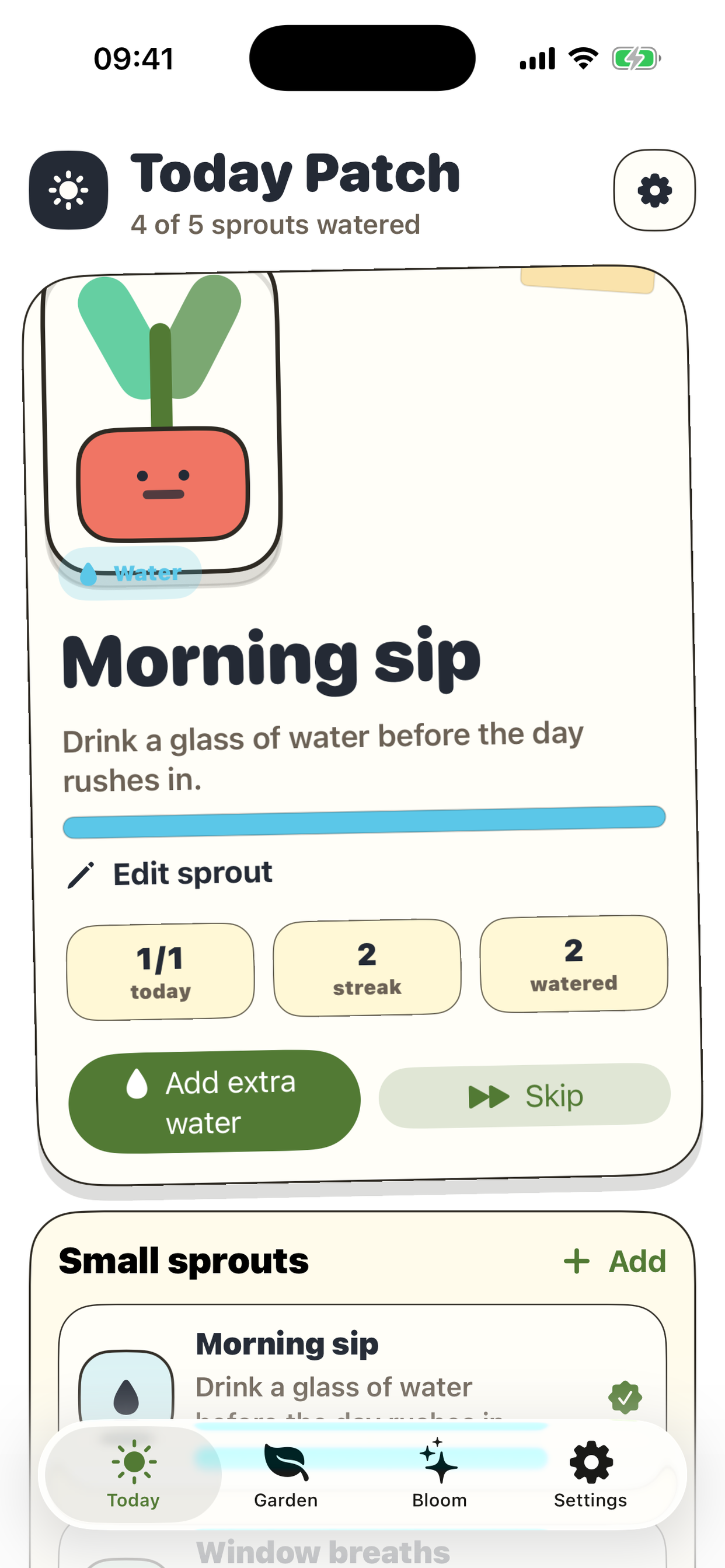 PipSprout Today Patch screenshot